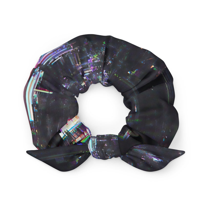 Glitchwear Scrunchie, AI Signature Style AI-Designed 28, main view