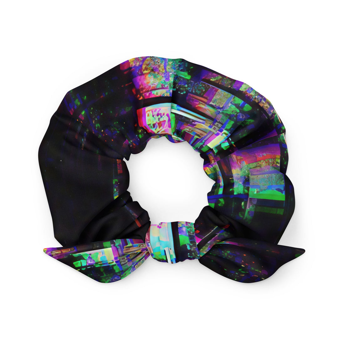 Glitchwear Scrunchie, AI Signature Style AI-Designed 35, main view