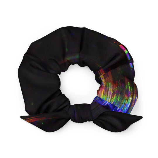 Glitchwear Scrunchie, AI Signature Style AI-Designed 38, main view