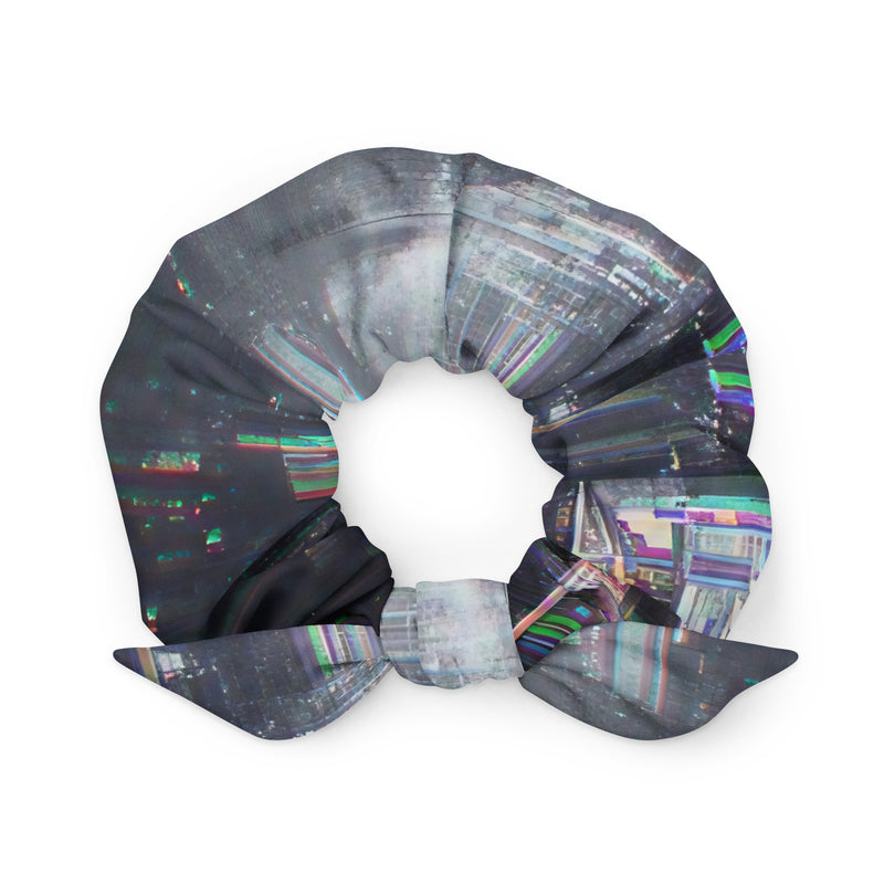 Glitchwear Scrunchie, AI Signature Style AI-Designed 39, main view