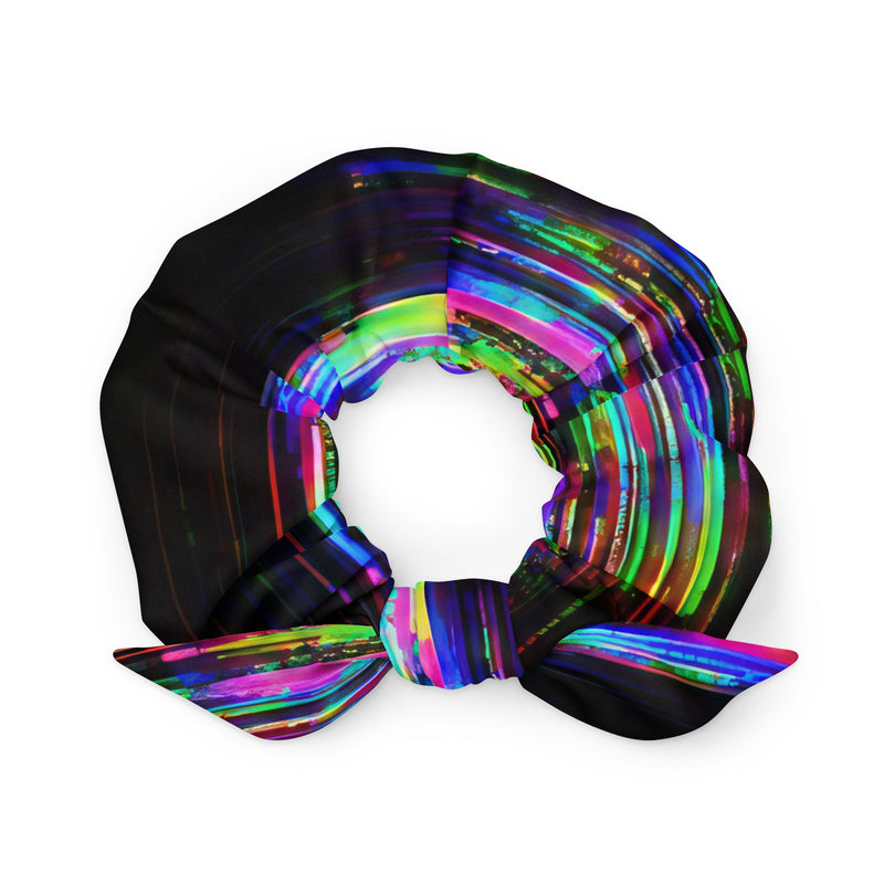 Glitchwear Scrunchie, AI Signature Style AI-Designed 42, main view
