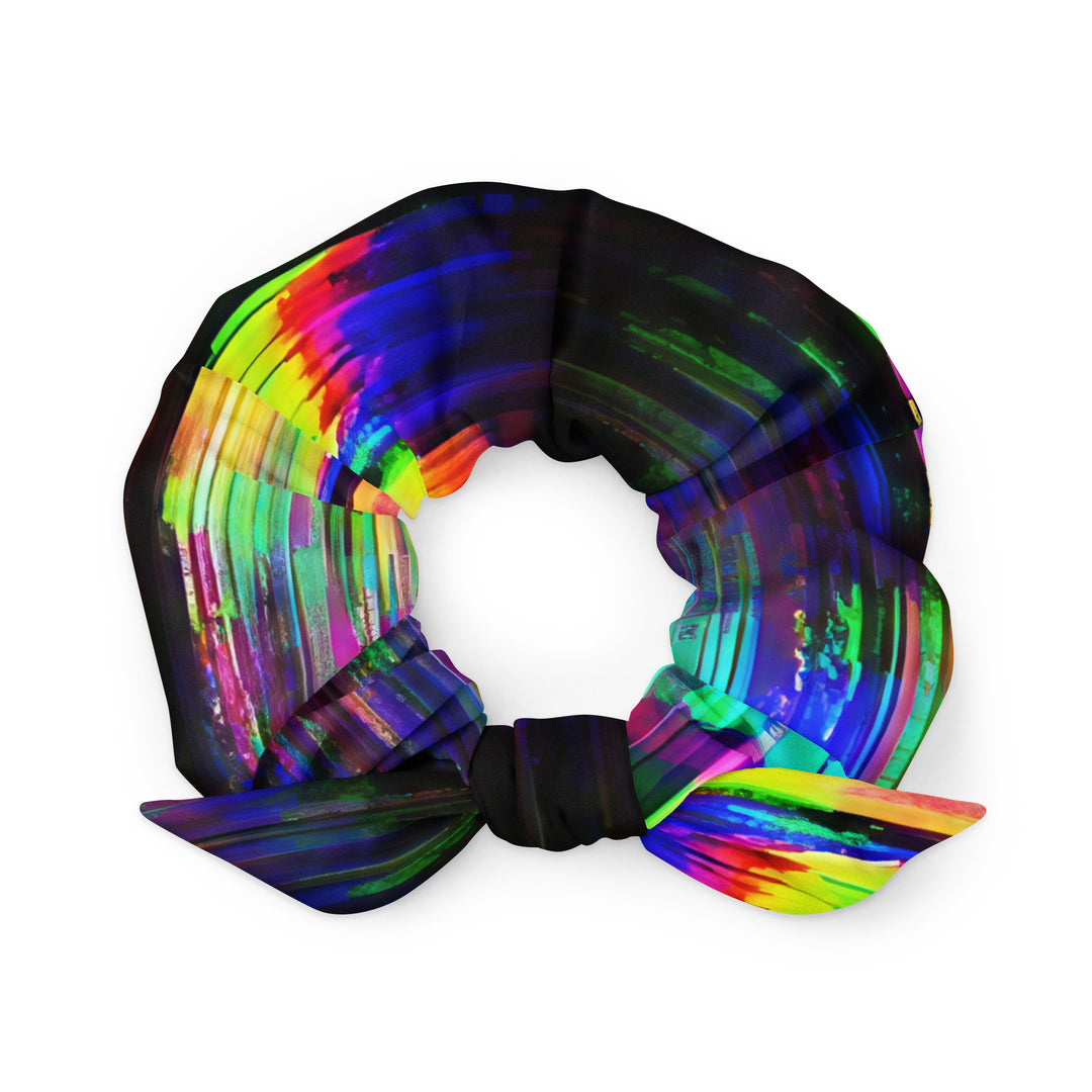 Glitchwear Scrunchie, AI Signature Style AI-Designed 43, main view