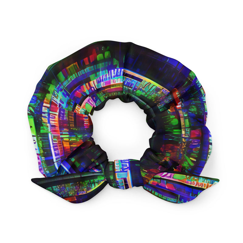 Glitchwear Scrunchie, AI Signature Style AI-Designed 45, main view