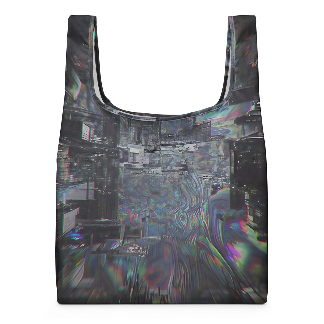 Glitchwear Shopping Bag, Everyday AI-Designed 0, main view