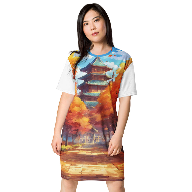 T-shirt dress - WhatUWant2Buy