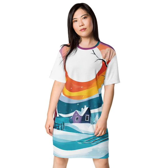 T-shirt dress - WhatUWant2Buy