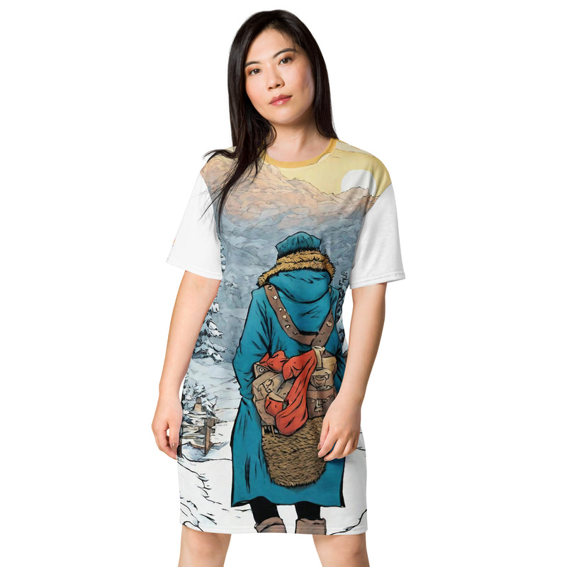 T-shirt dress - WhatUWant2Buy