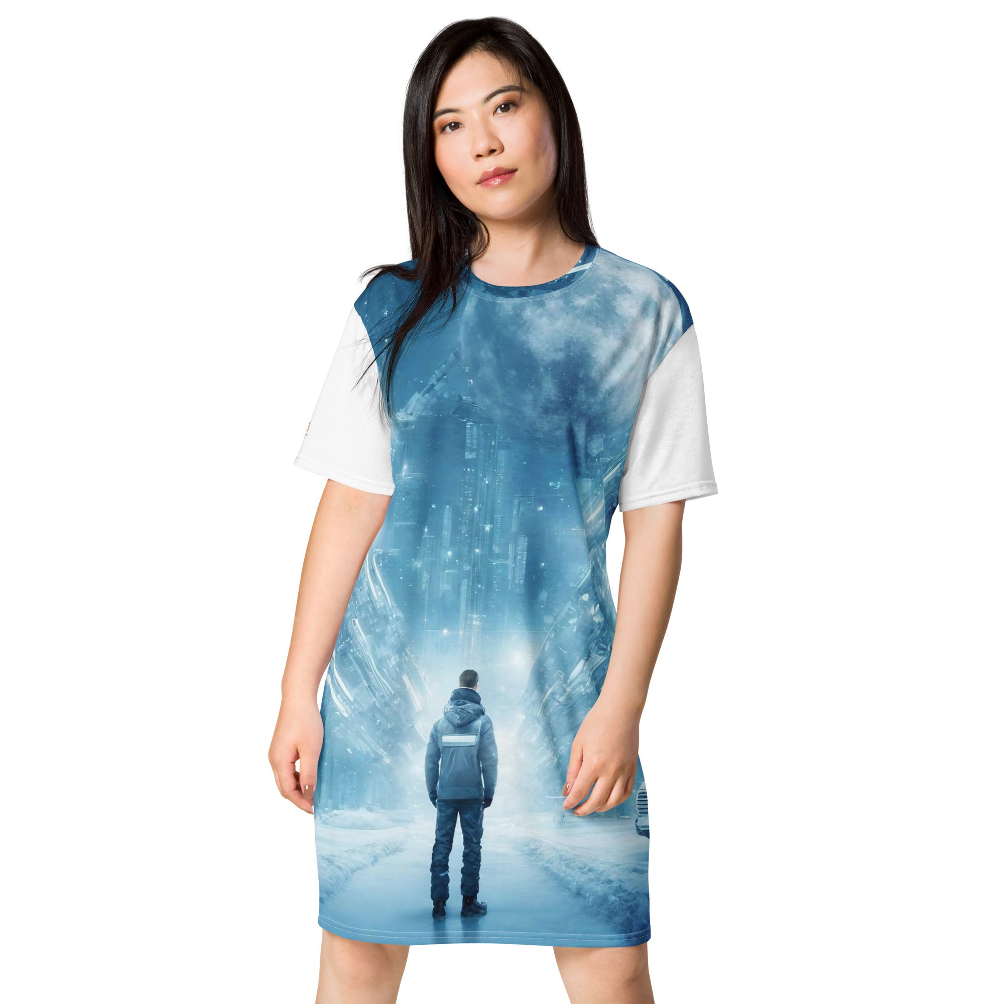 T-shirt dress - WhatUWant2Buy