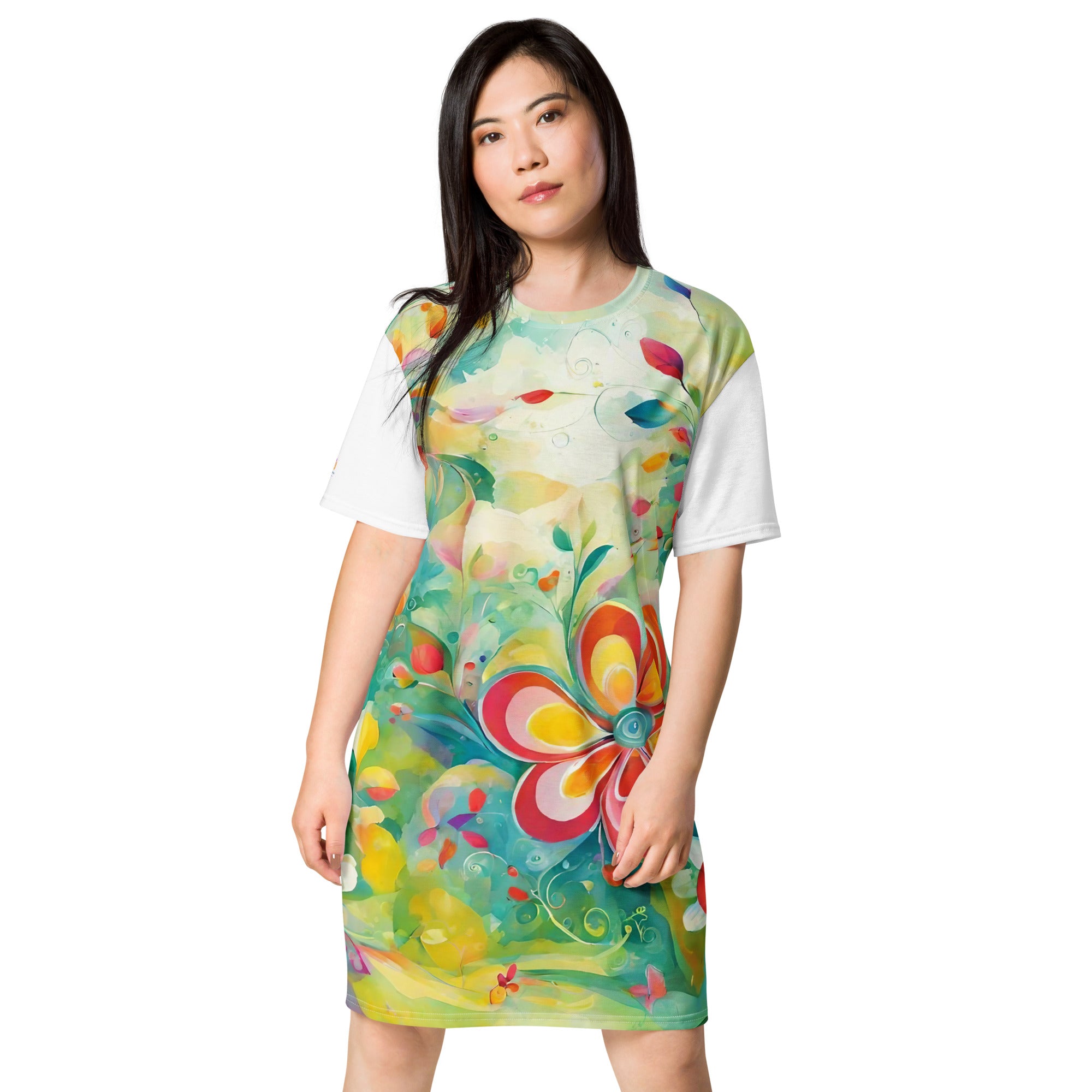 T-shirt dress - WhatUWant2Buy