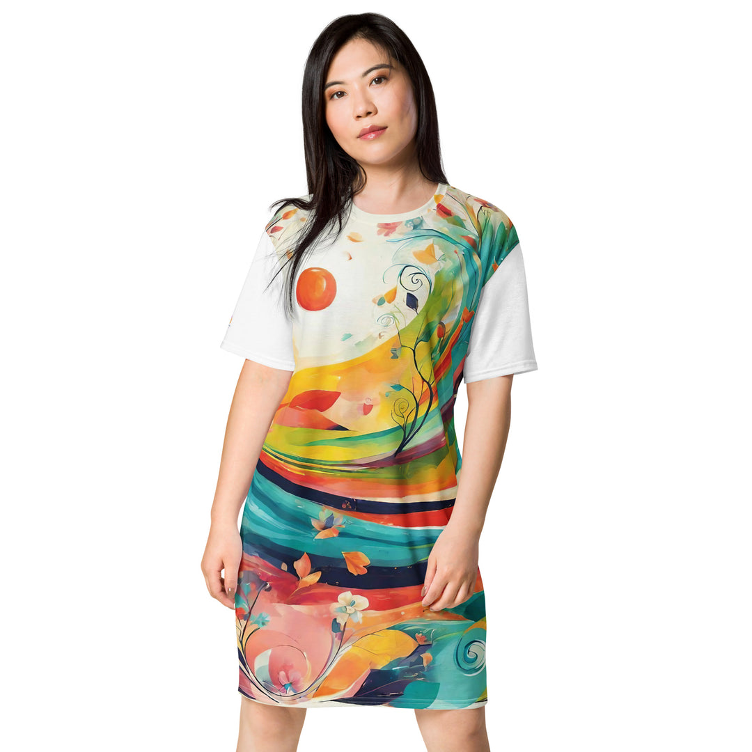 T-shirt dress - WhatUWant2Buy