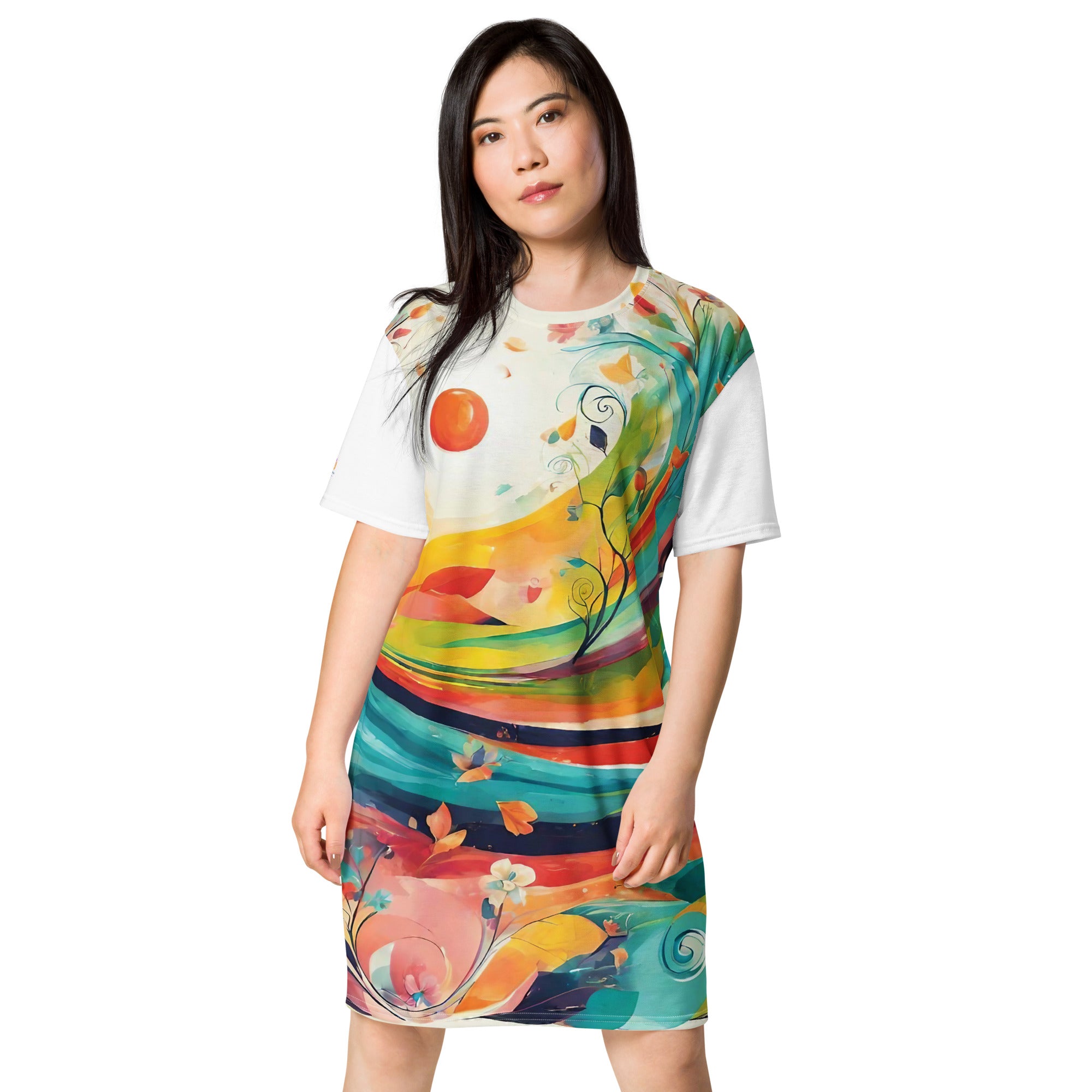 T-shirt dress - WhatUWant2Buy