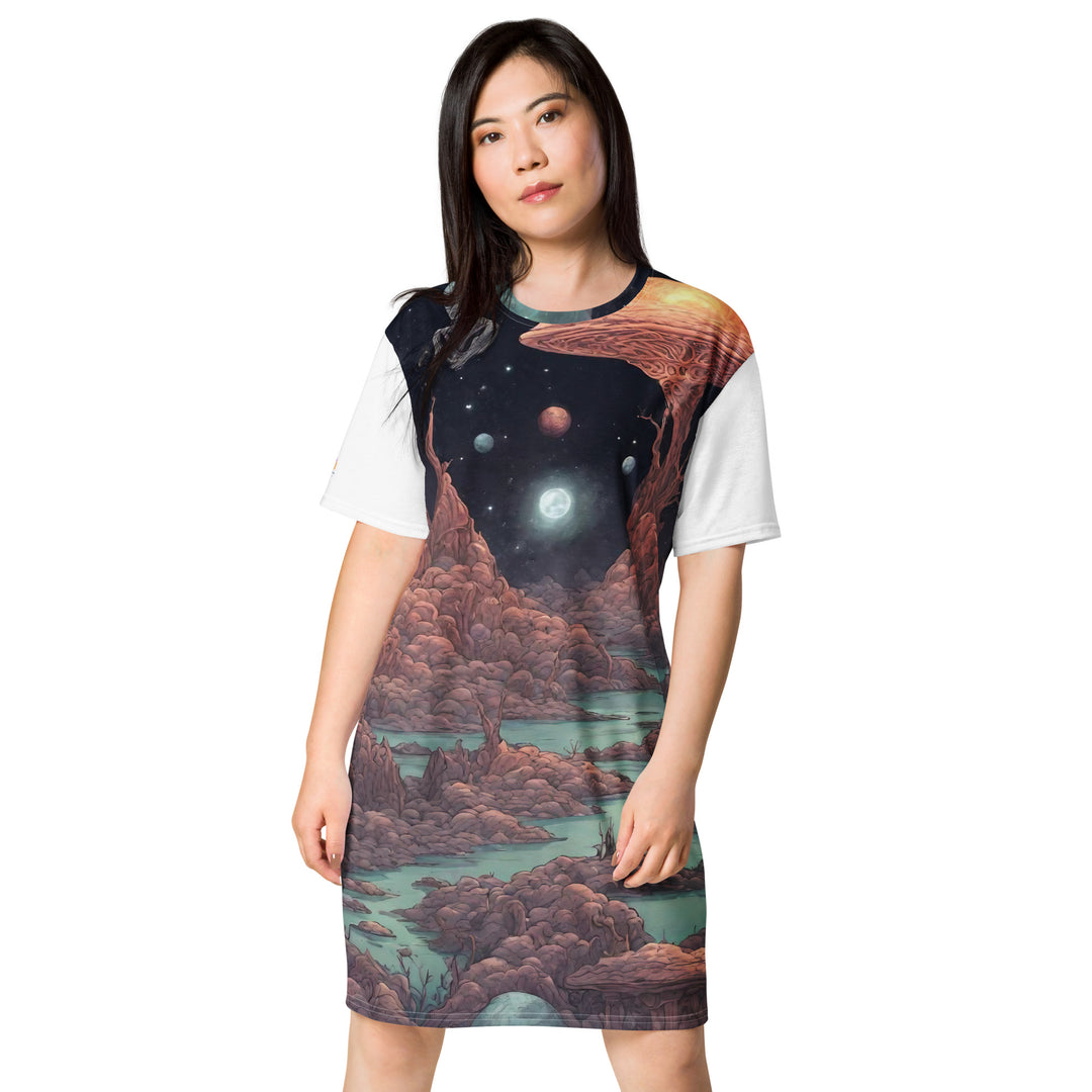 T-shirt dress - WhatUWant2Buy