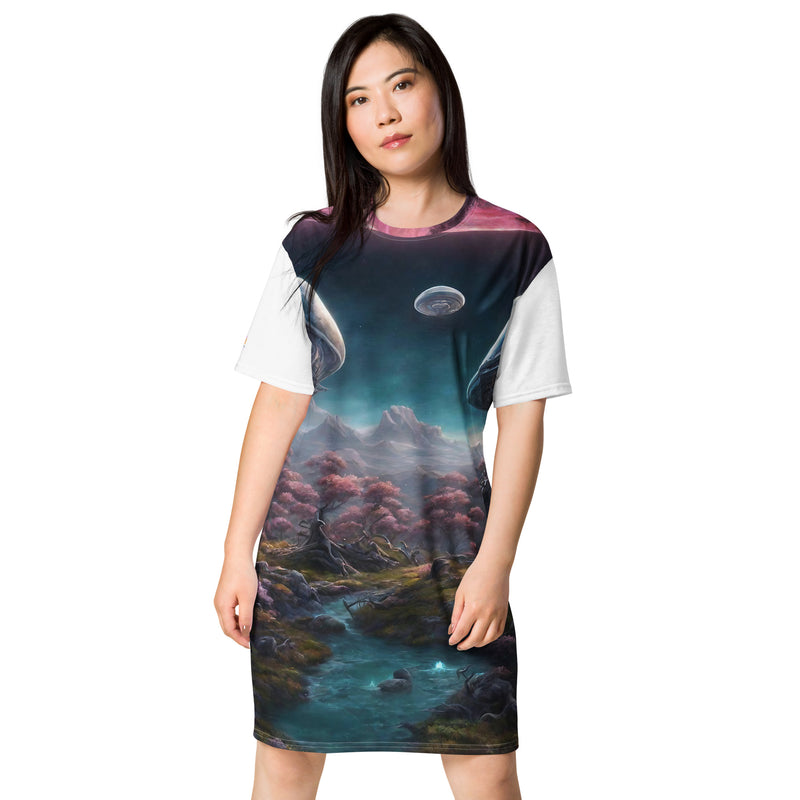 T-shirt dress - WhatUWant2Buy