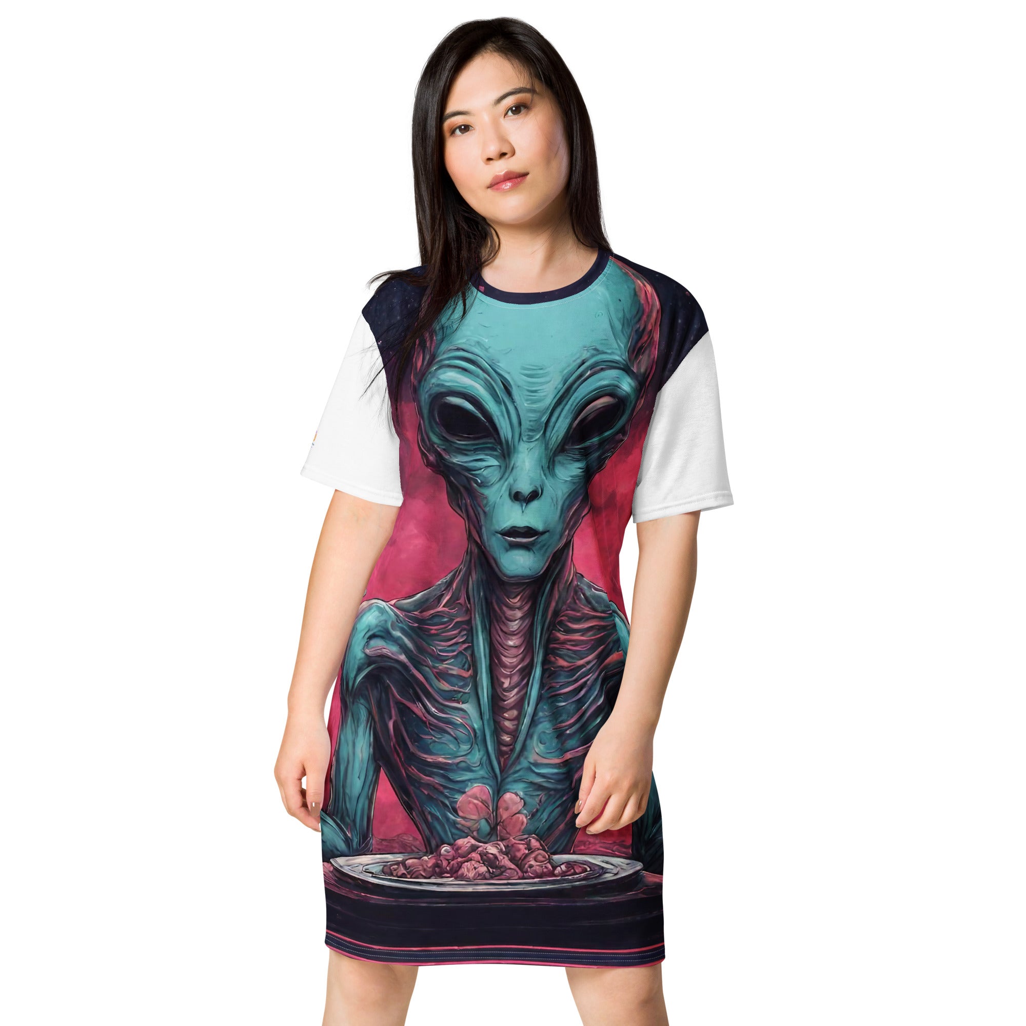 T-shirt dress - WhatUWant2Buy