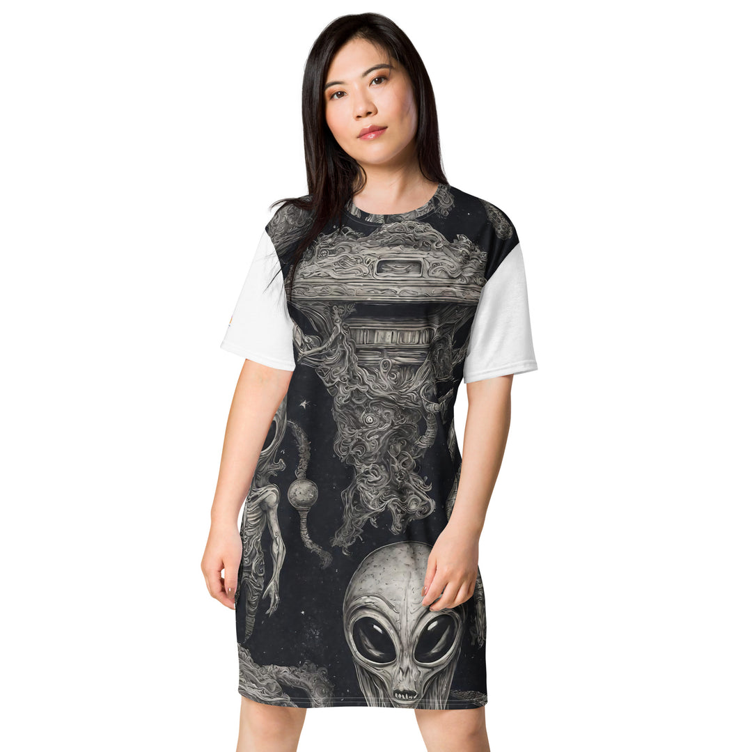 T-shirt dress - WhatUWant2Buy