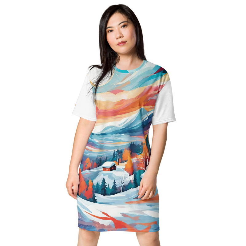 T-shirt dress - WhatUWant2Buy