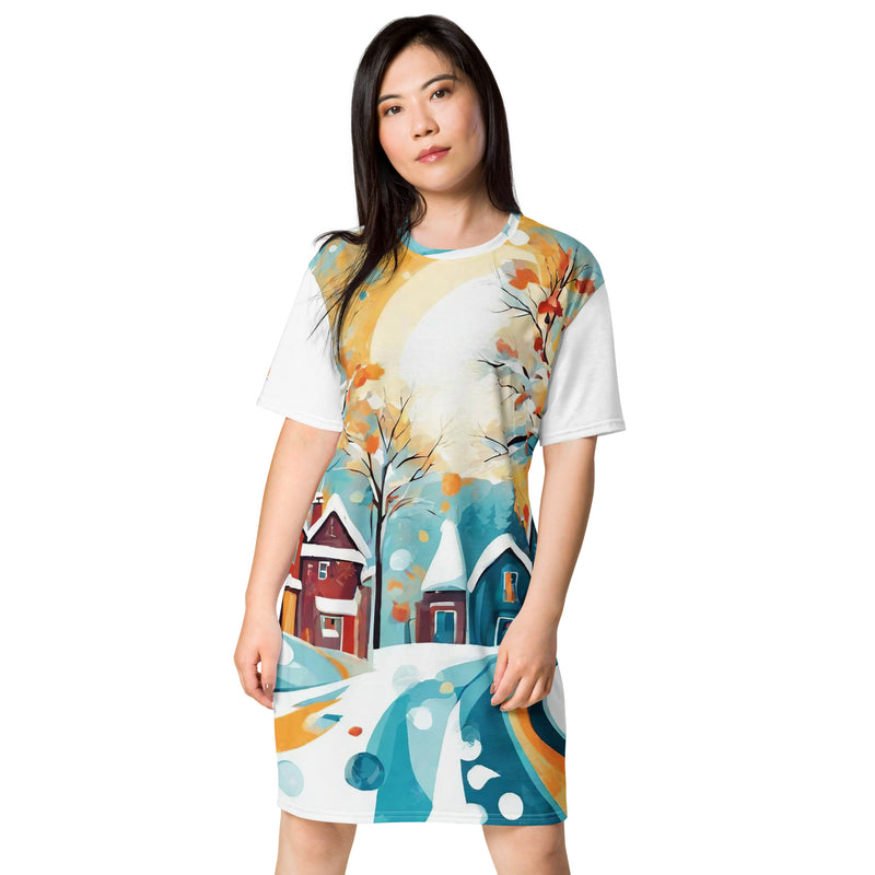 T-shirt dress - WhatUWant2Buy