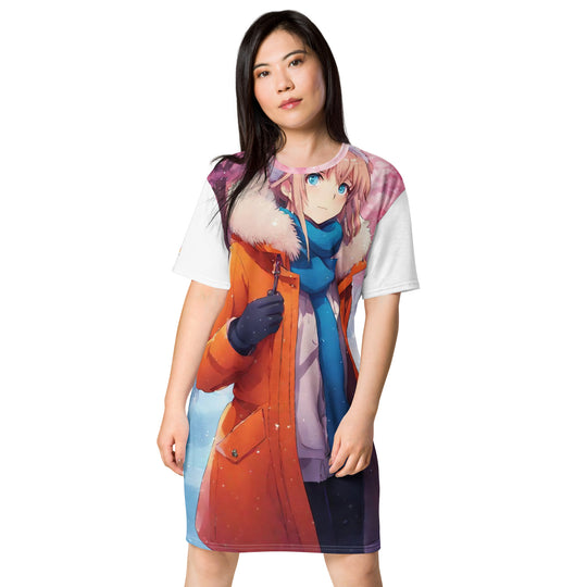 T-shirt dress - WhatUWant2Buy