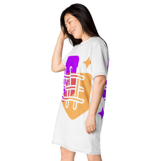 T-shirt dress - WhatUWant2Buy