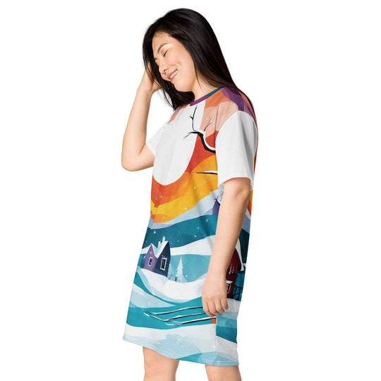 T-shirt dress - WhatUWant2Buy