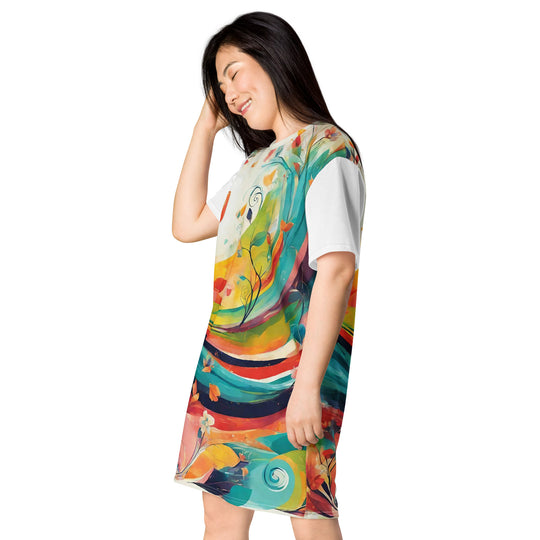 T-shirt dress - WhatUWant2Buy