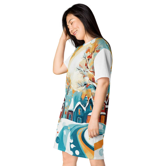 T-shirt dress - WhatUWant2Buy