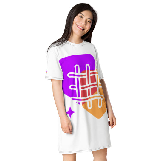 T-shirt dress - WhatUWant2Buy
