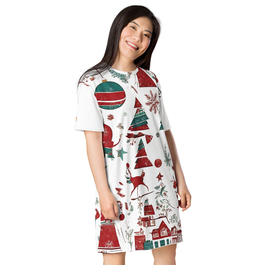 T-shirt dress - WhatUWant2Buy