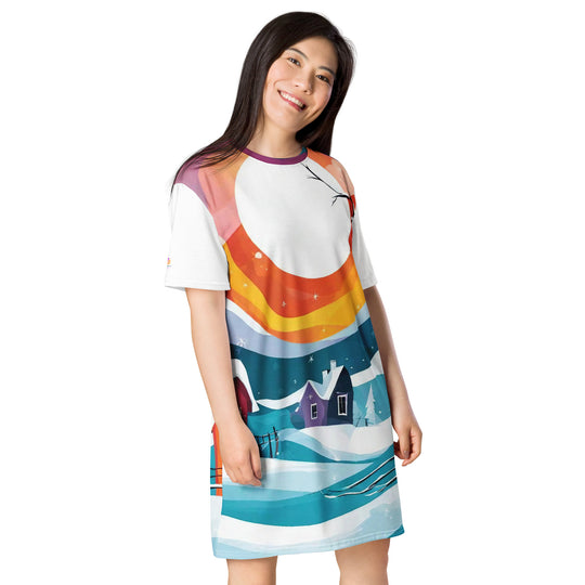 T-shirt dress - WhatUWant2Buy