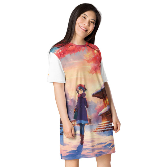 T-shirt dress - WhatUWant2Buy