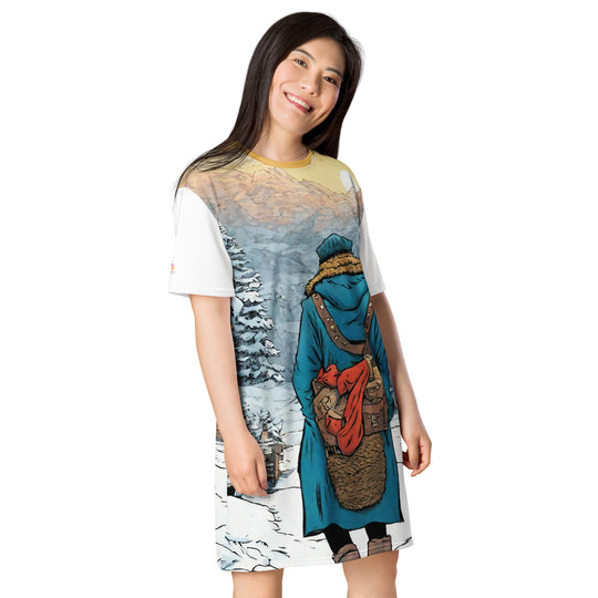 T-shirt dress - WhatUWant2Buy