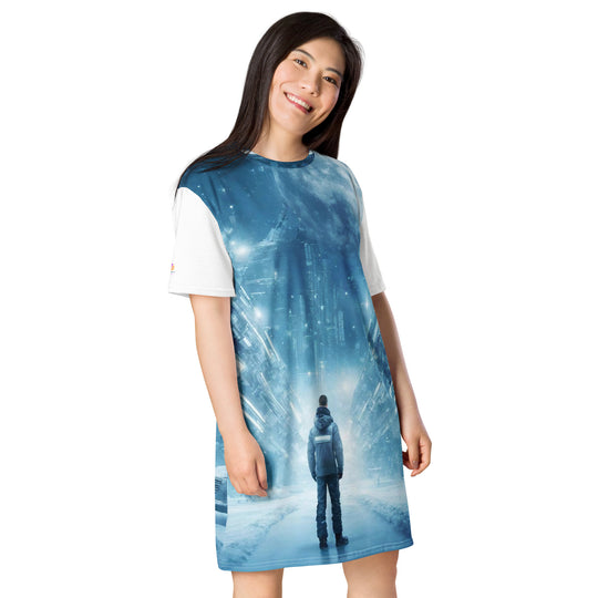 T-shirt dress - WhatUWant2Buy