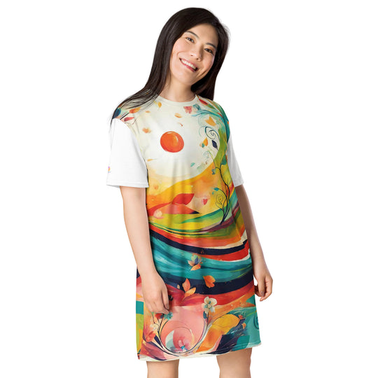 T-shirt dress - WhatUWant2Buy
