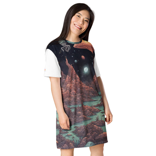 T-shirt dress - WhatUWant2Buy