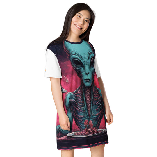 T-shirt dress - WhatUWant2Buy