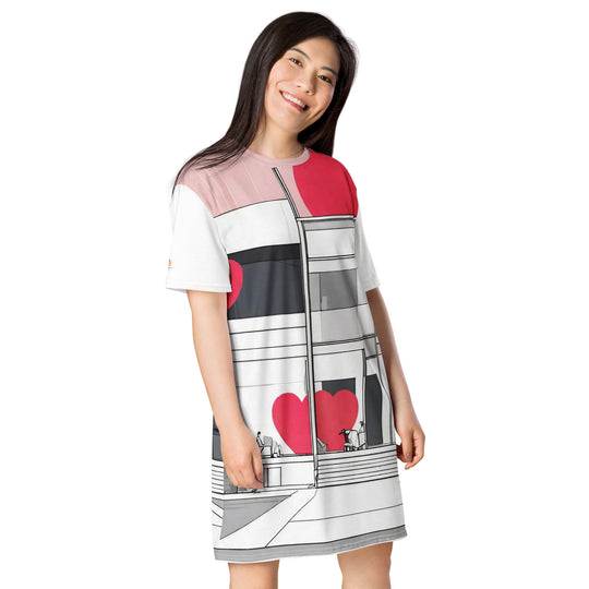 T-shirt dress - WhatUWant2Buy