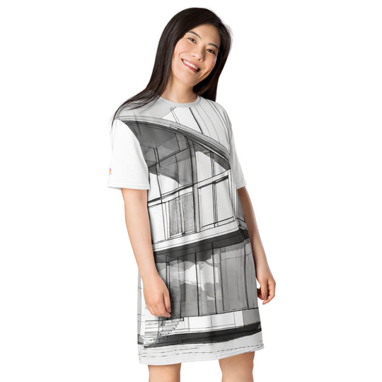 T-shirt dress - WhatUWant2Buy