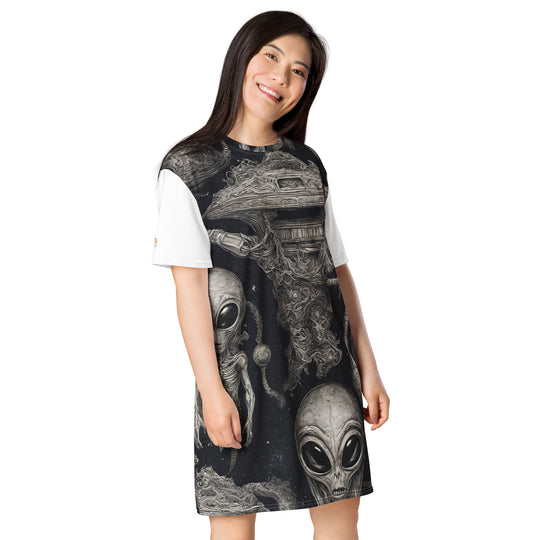 T-shirt dress - WhatUWant2Buy