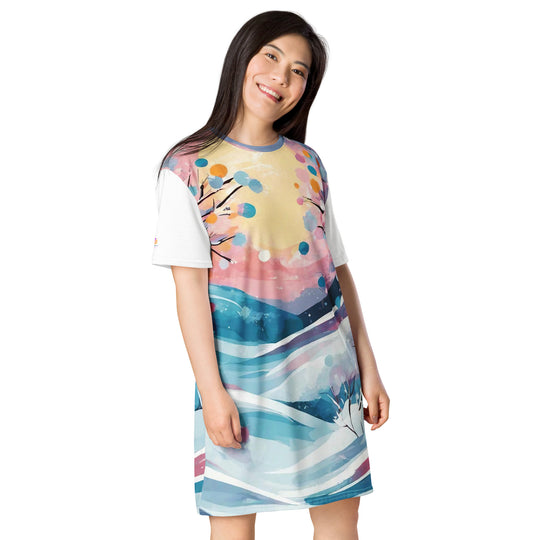 T-shirt dress - WhatUWant2Buy