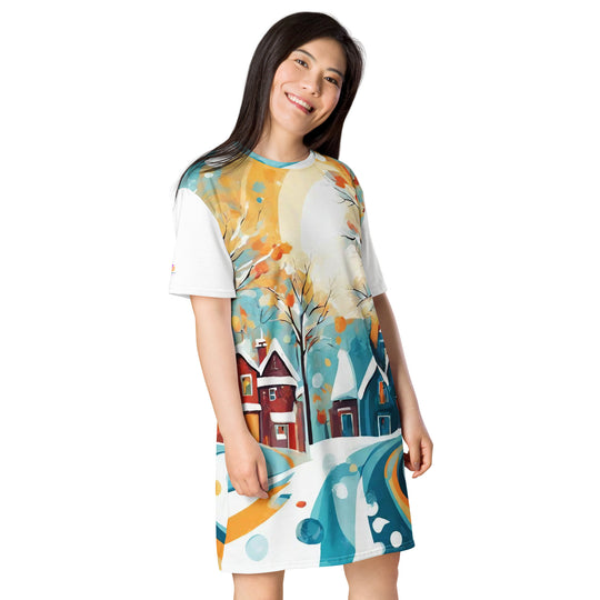 T-shirt dress - WhatUWant2Buy