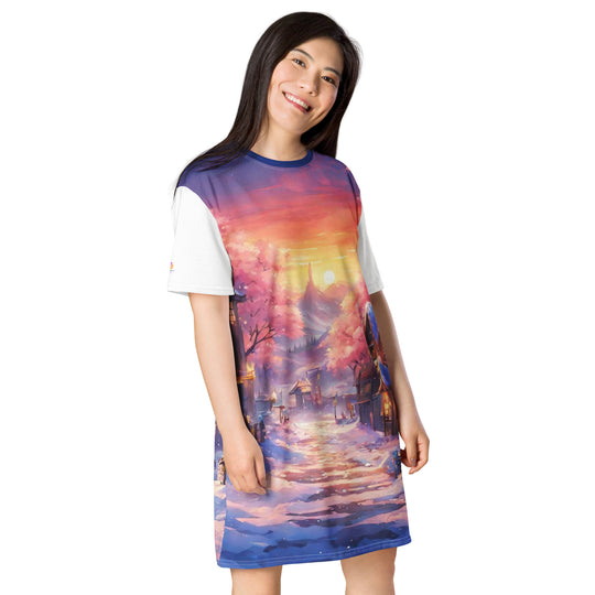 T-shirt dress - WhatUWant2Buy