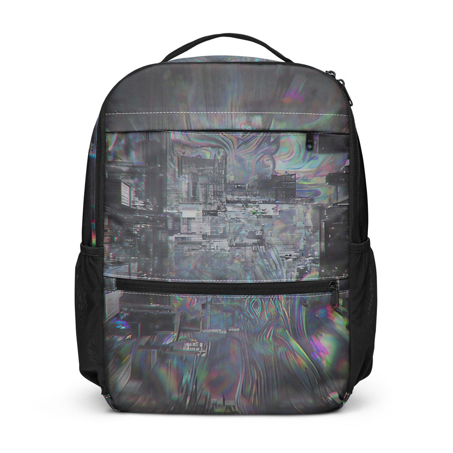 Glitchwear Utility Backpack, Everyday AI-Designed 0, view 2