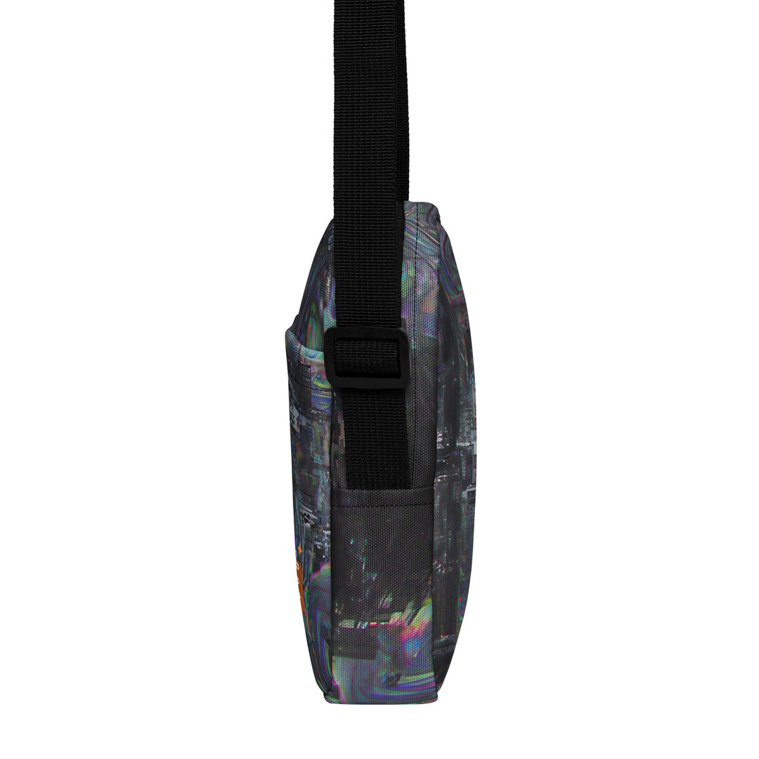 Glitchwear Utility Crossbody Bag, Everyday AI-Designed 0, view 3