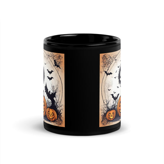 Black Glossy Mug - WhatUWant2Buy