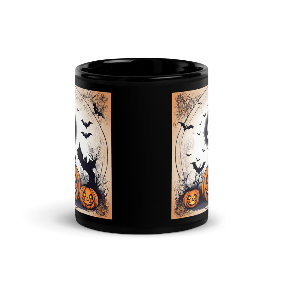 Black Glossy Mug - WhatUWant2Buy