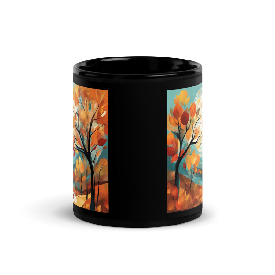 Black Glossy Mug - WhatUWant2Buy