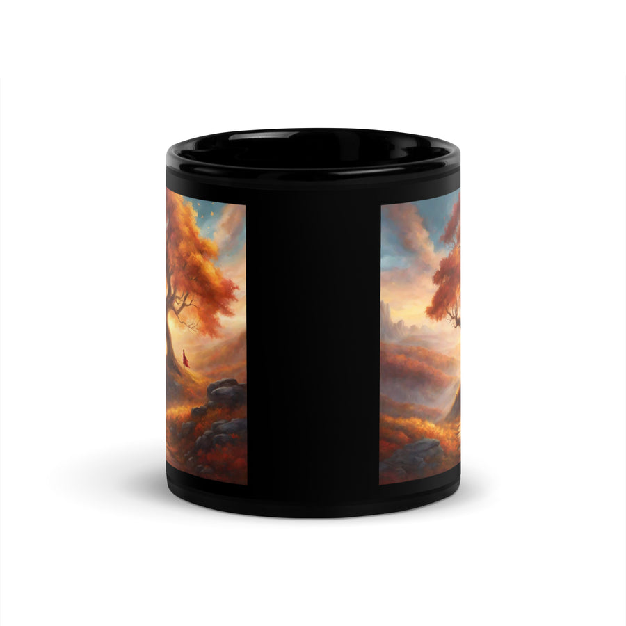 Black Glossy Mug - WhatUWant2Buy