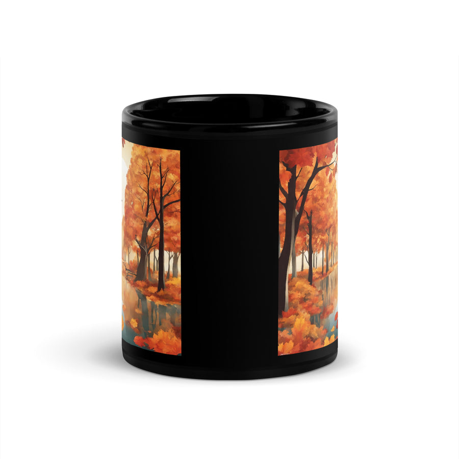 Black Glossy Mug - WhatUWant2Buy