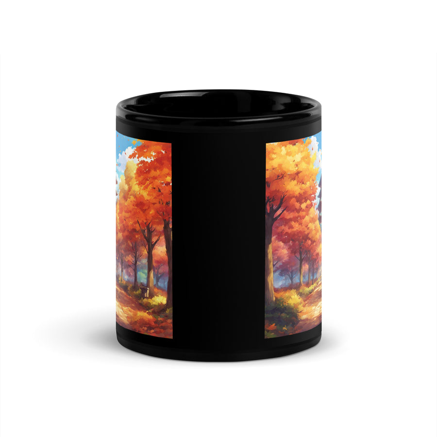 Black Glossy Mug - WhatUWant2Buy