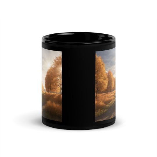 Black Glossy Mug - WhatUWant2Buy